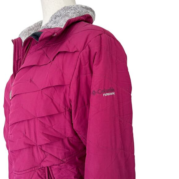 Columbia Coat Size Medium Women's Thermal Comfort Omni-Heat Interchange (10) - Picture 6 of 9